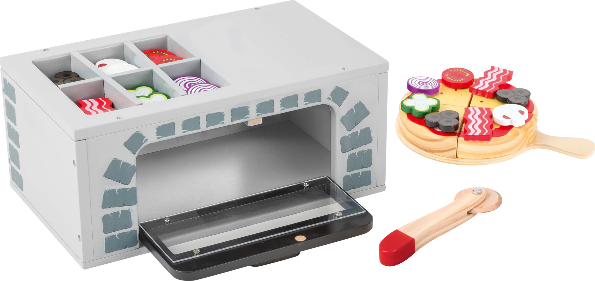 Pizza-Ofen aus Holz für Kinderküche I Small Foot