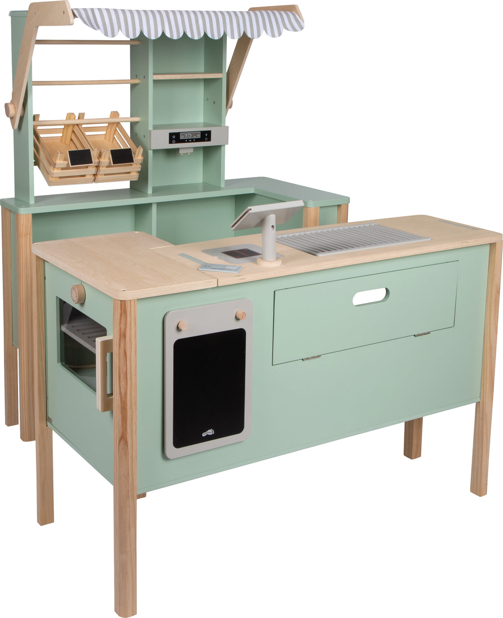 Kaufladen und Kinderküche "Fresh - Salbeigrün" I Small Foot