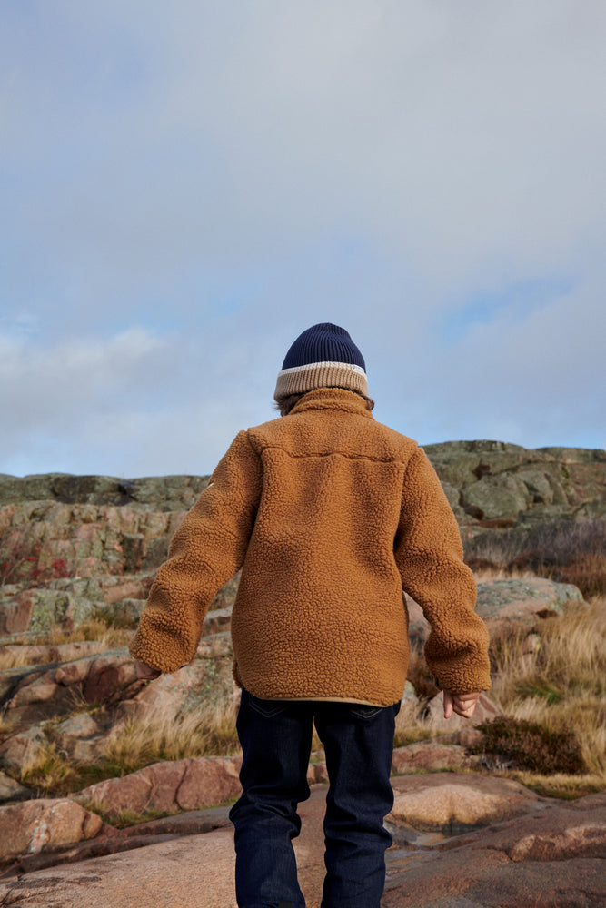 Teddy Fleecejacke "Nolan - Golden Caramel" I Liewood