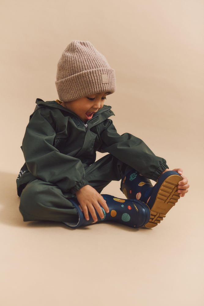 Regenbekleidungsset Softshell "Manu - Hunter Green"  I Liewood