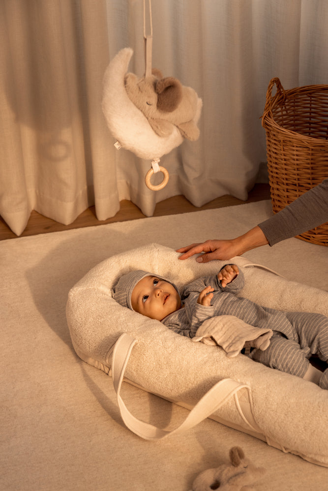 Babynest Fleece "Gro - Pile/Sandy" I Liewood