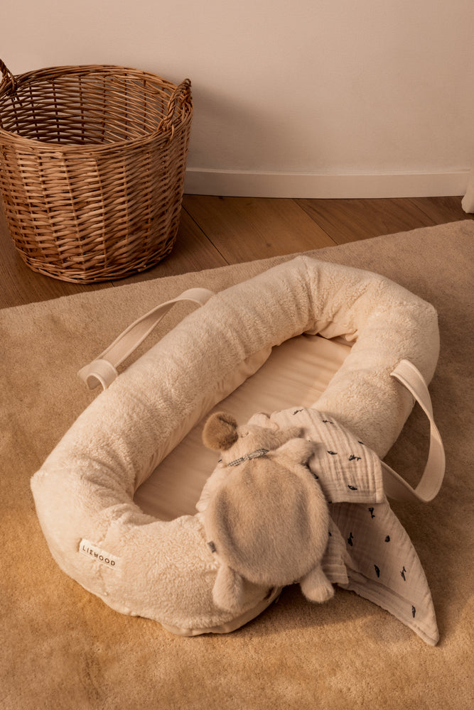 Babynest Fleece "Gro - Pile/Sandy" I Liewood