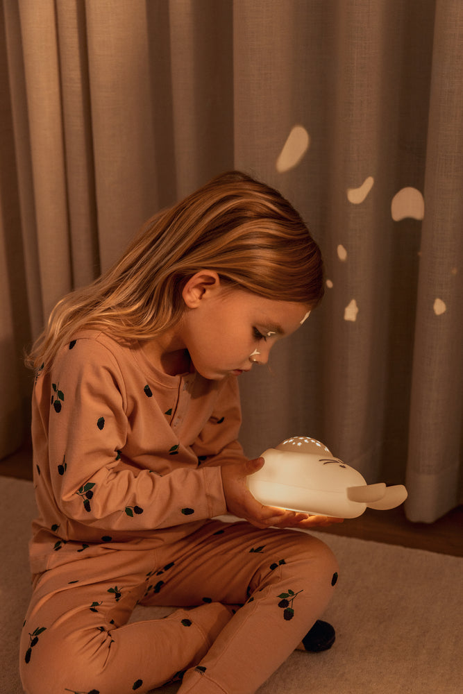 Nachtlicht mit Sound/Projektorlampe "Manuel - Rabbit/Sandy" I Liewood