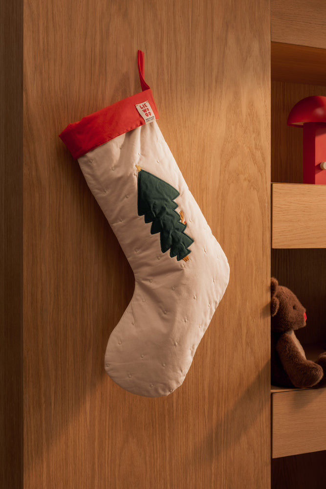 Weihnachtsstrumpf "Basil - Holiday/Sandy" personalisiert mit Namen I Liewood