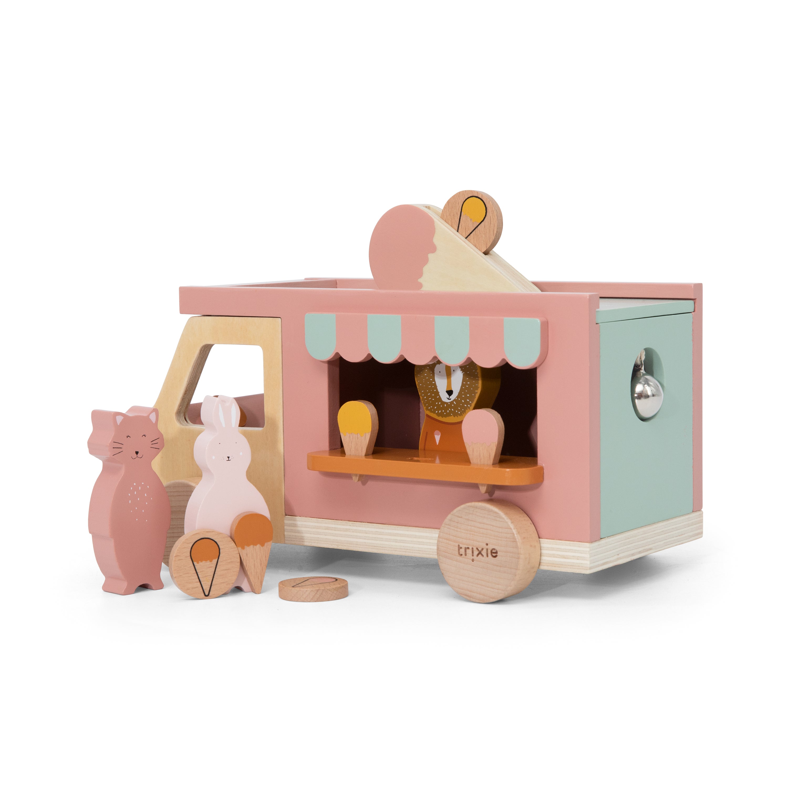 Eiswagen aus Holz "Animals" I Trixie