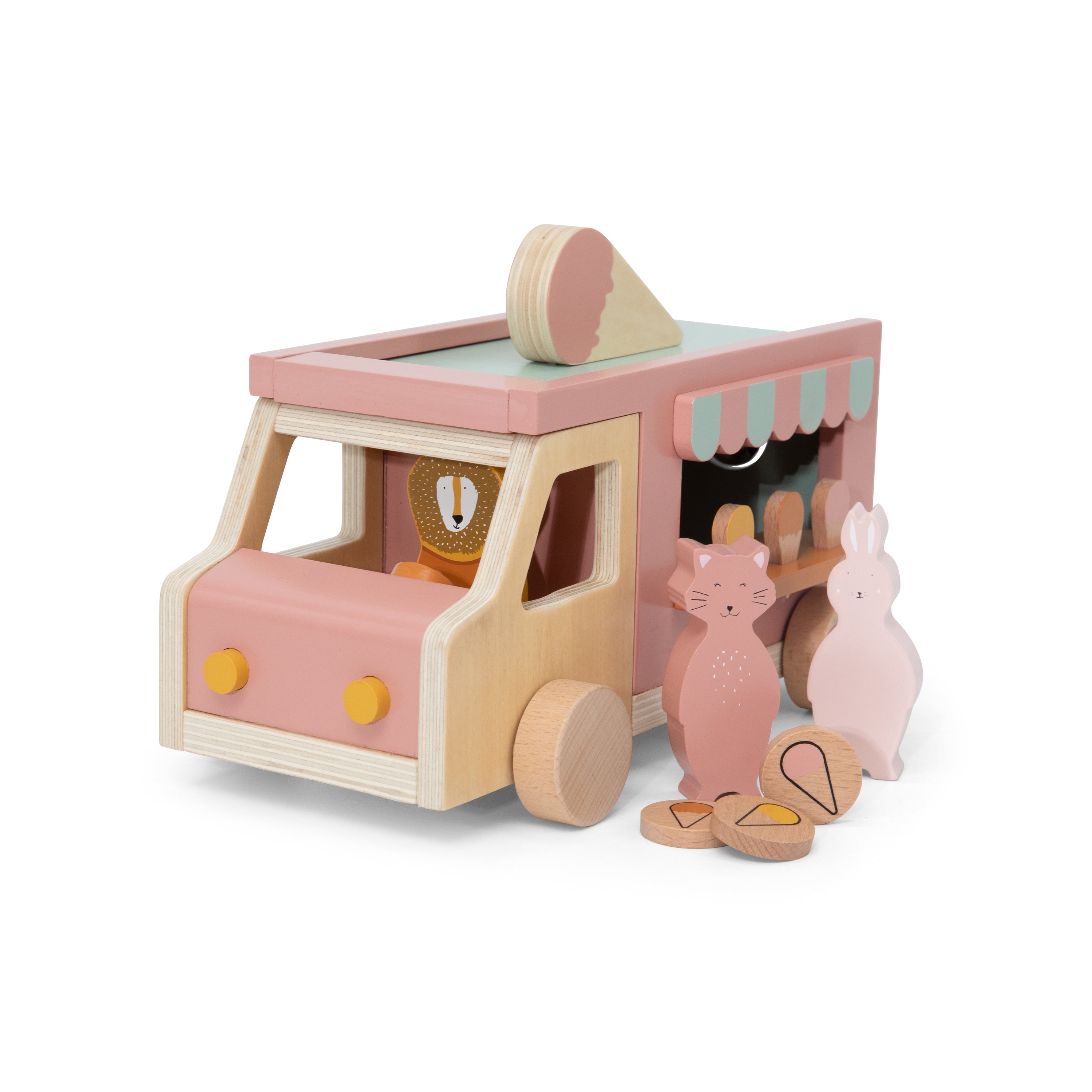 Eiswagen aus Holz "Animals" I Trixie
