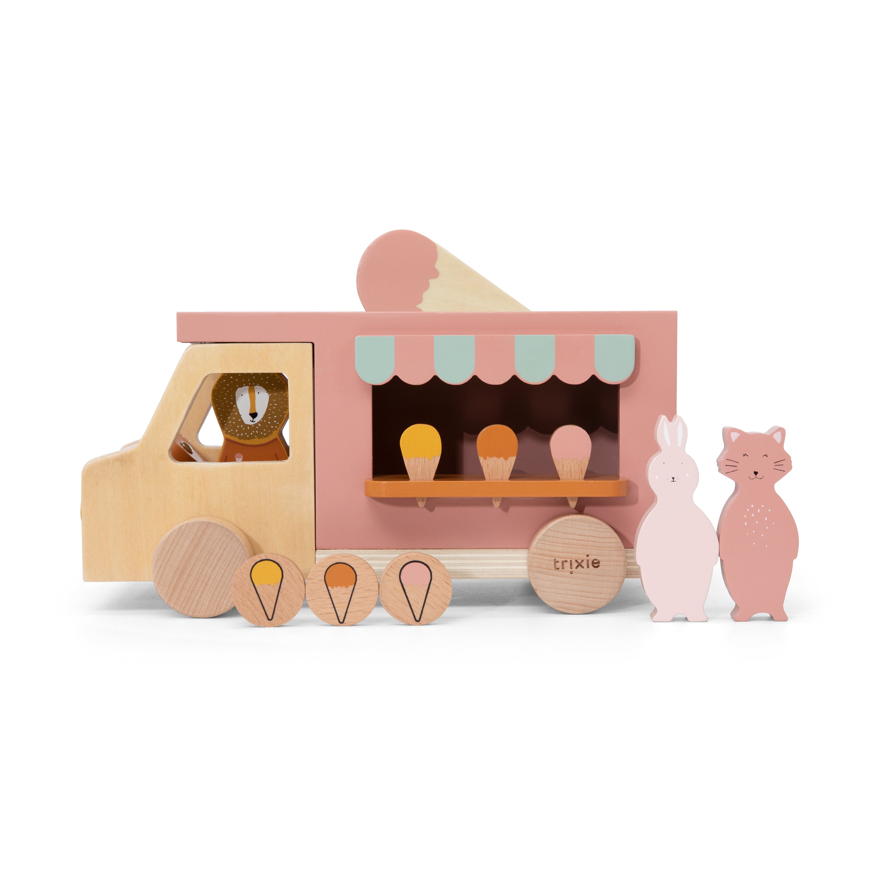Eiswagen aus Holz "Animals" I Trixie