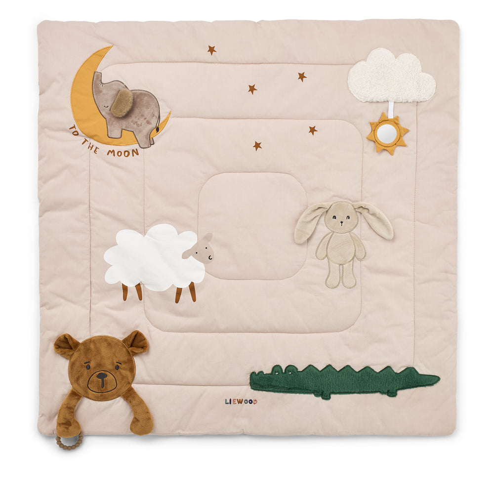 Krabbeldecke "Bernet - Sandy Multi Mix" 95x95 cm I Liewood