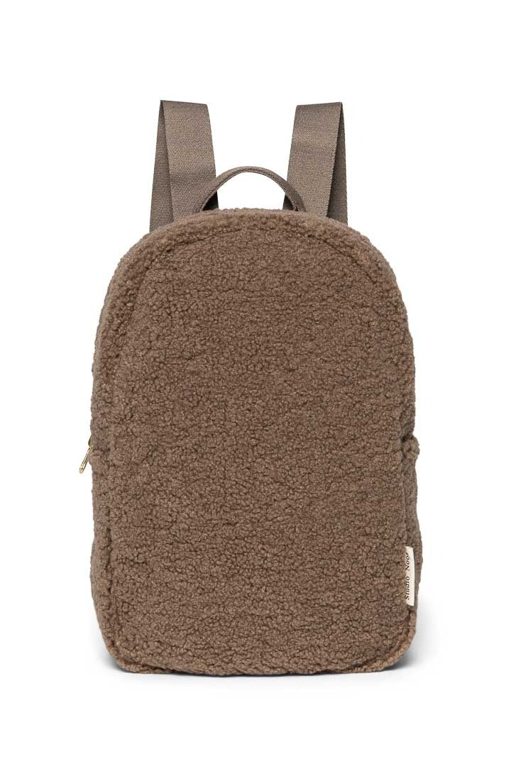 Rucksack Teddy Braun "Brown Teddy Mini Backpack" I Studio Noos