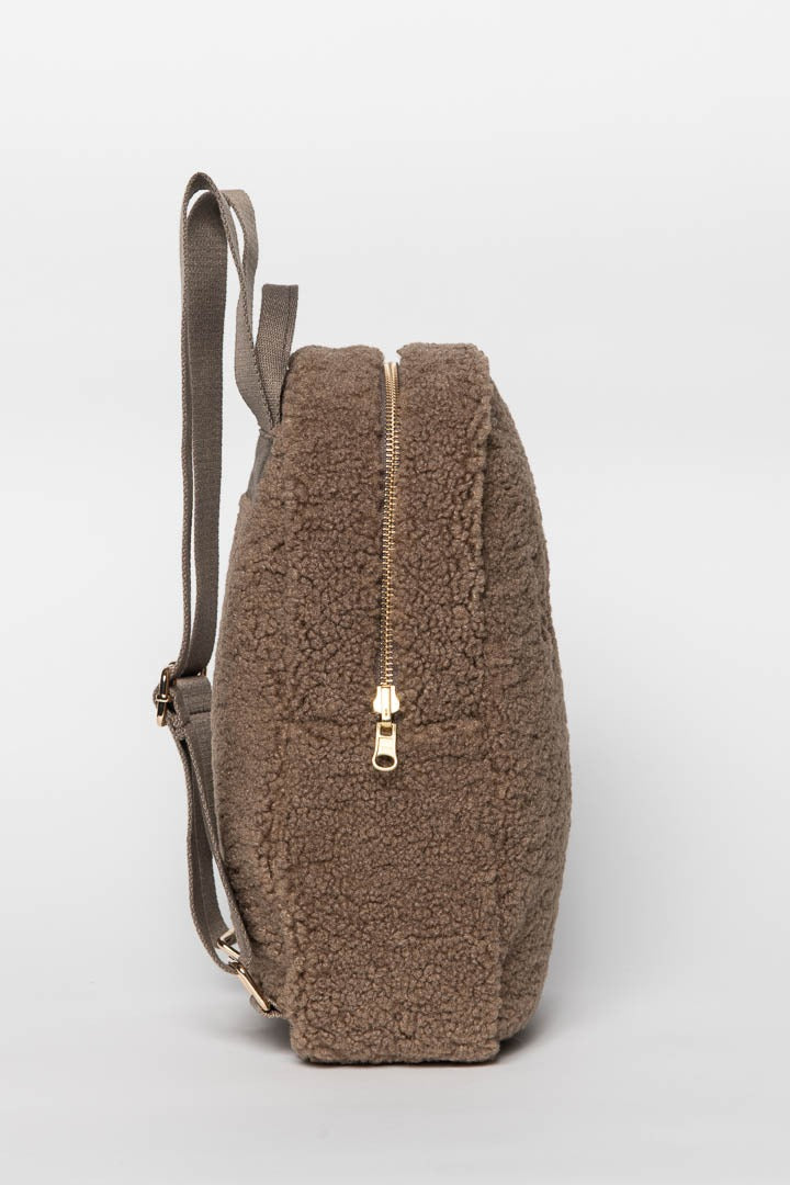 Rucksack Teddy Braun "Brown Teddy Mini Backpack" I Studio Noos