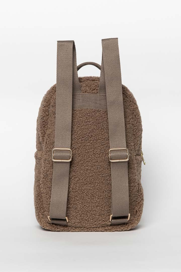 Rucksack Teddy Braun "Brown Teddy Mini Backpack" I Studio Noos