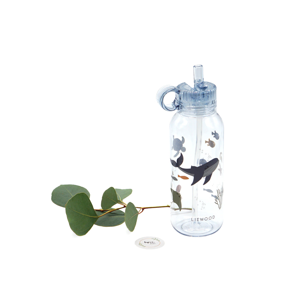 Trinkflasche aus Tritan 500ml "Yang - Sea Creature/Sandy" I Liewood