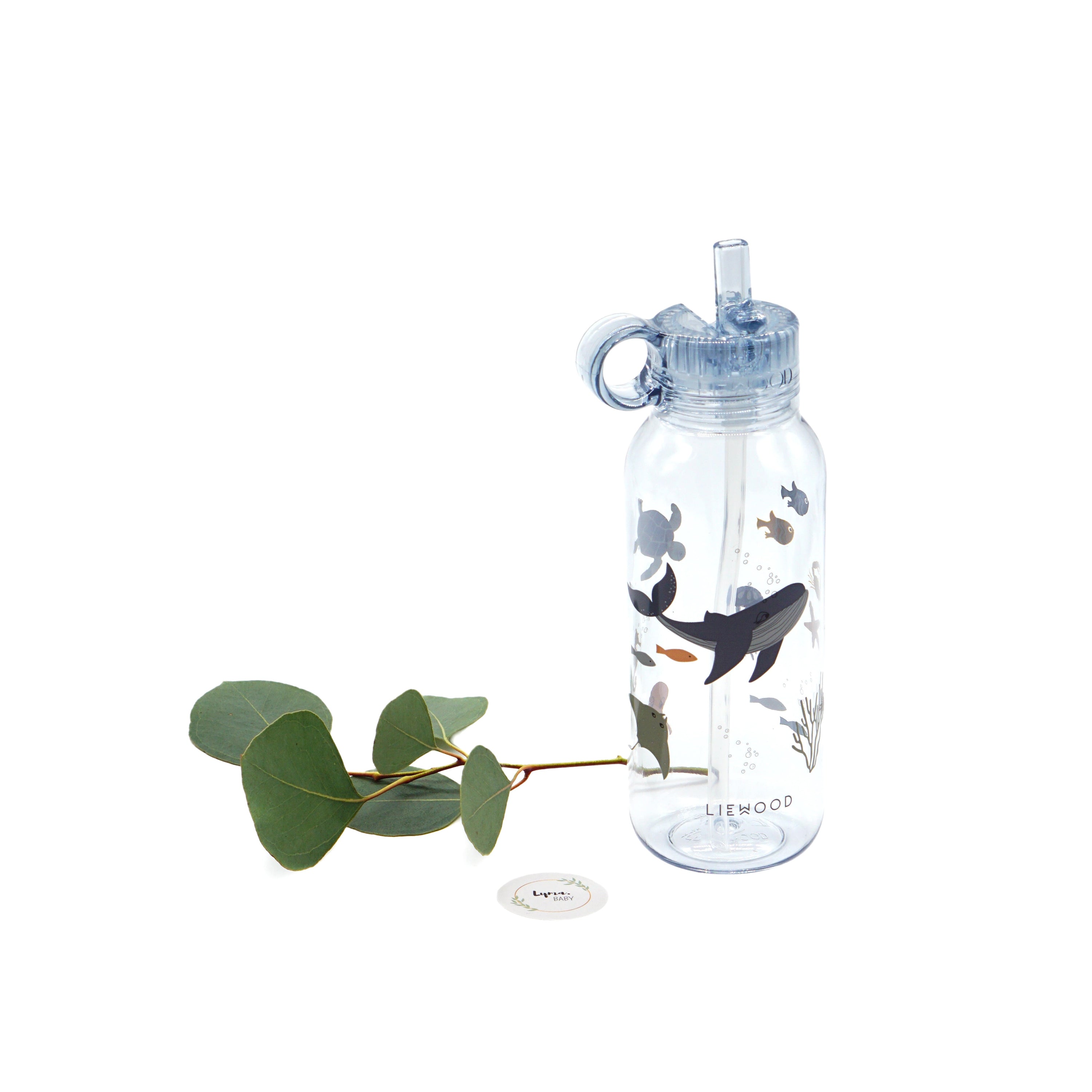 Trinkflasche aus Tritan 500ml "Yang - Sea Creature/Sandy" I Liewood