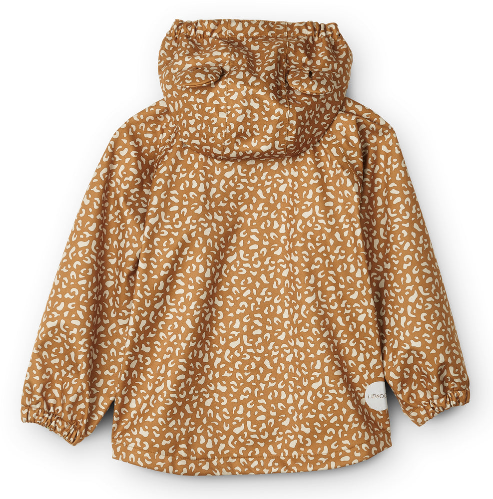 Softshell Regenbekleidungsset "Dakota - Mini Leo/Golden Caramel" I Liewood