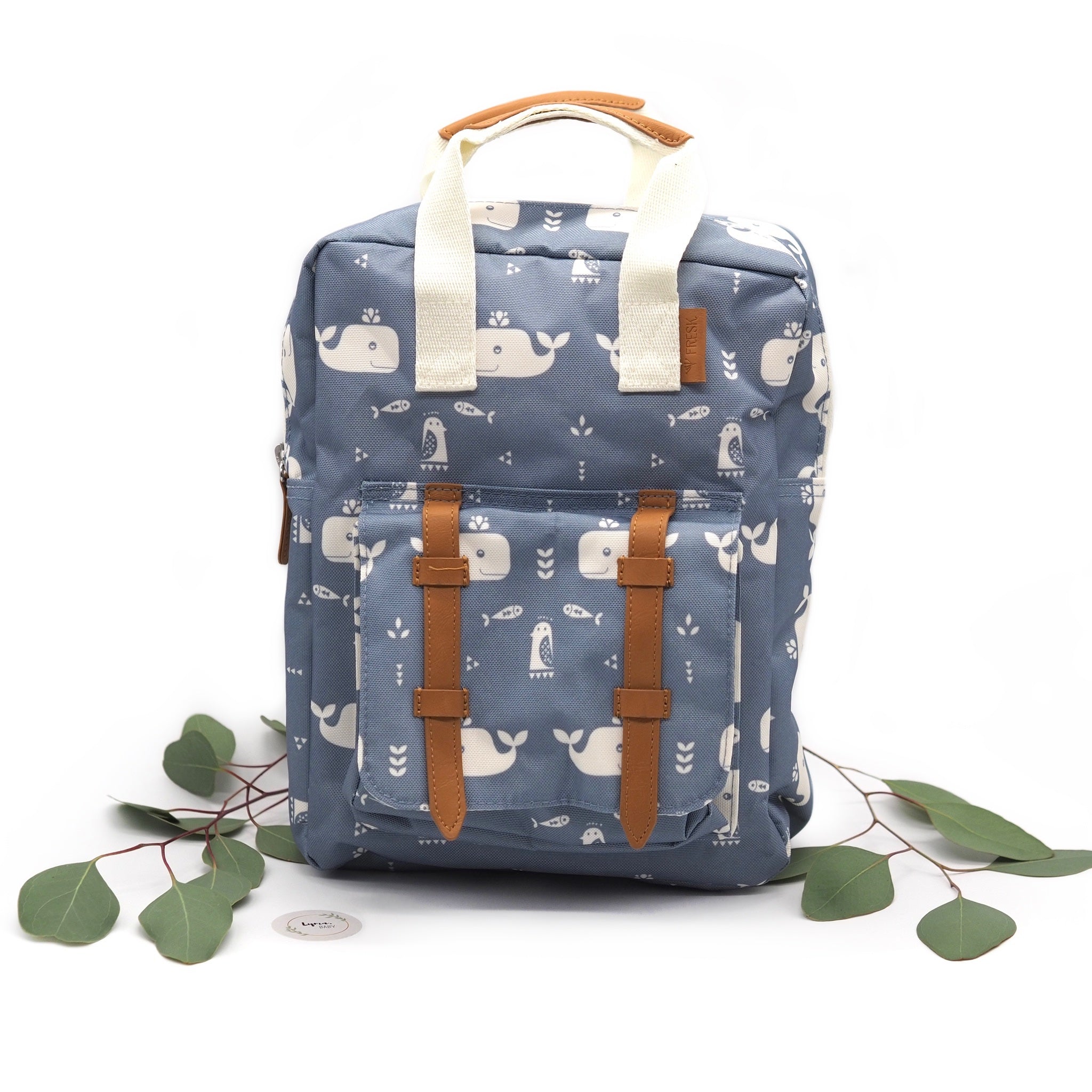 Rucksack Wale "Whale Blue Fog" I Fresk