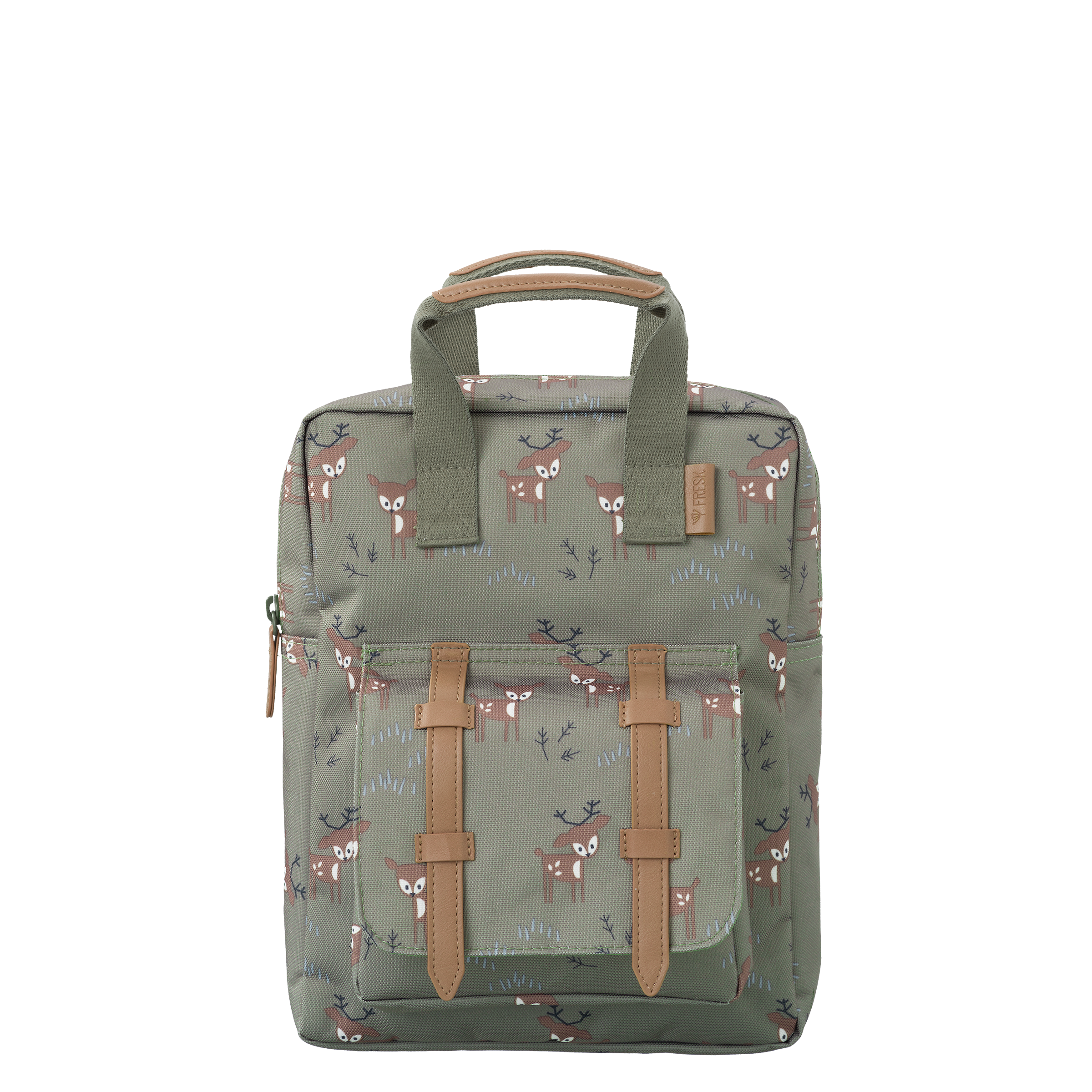 Rucksack Rehe "Woods Deer Olive" I Fresk