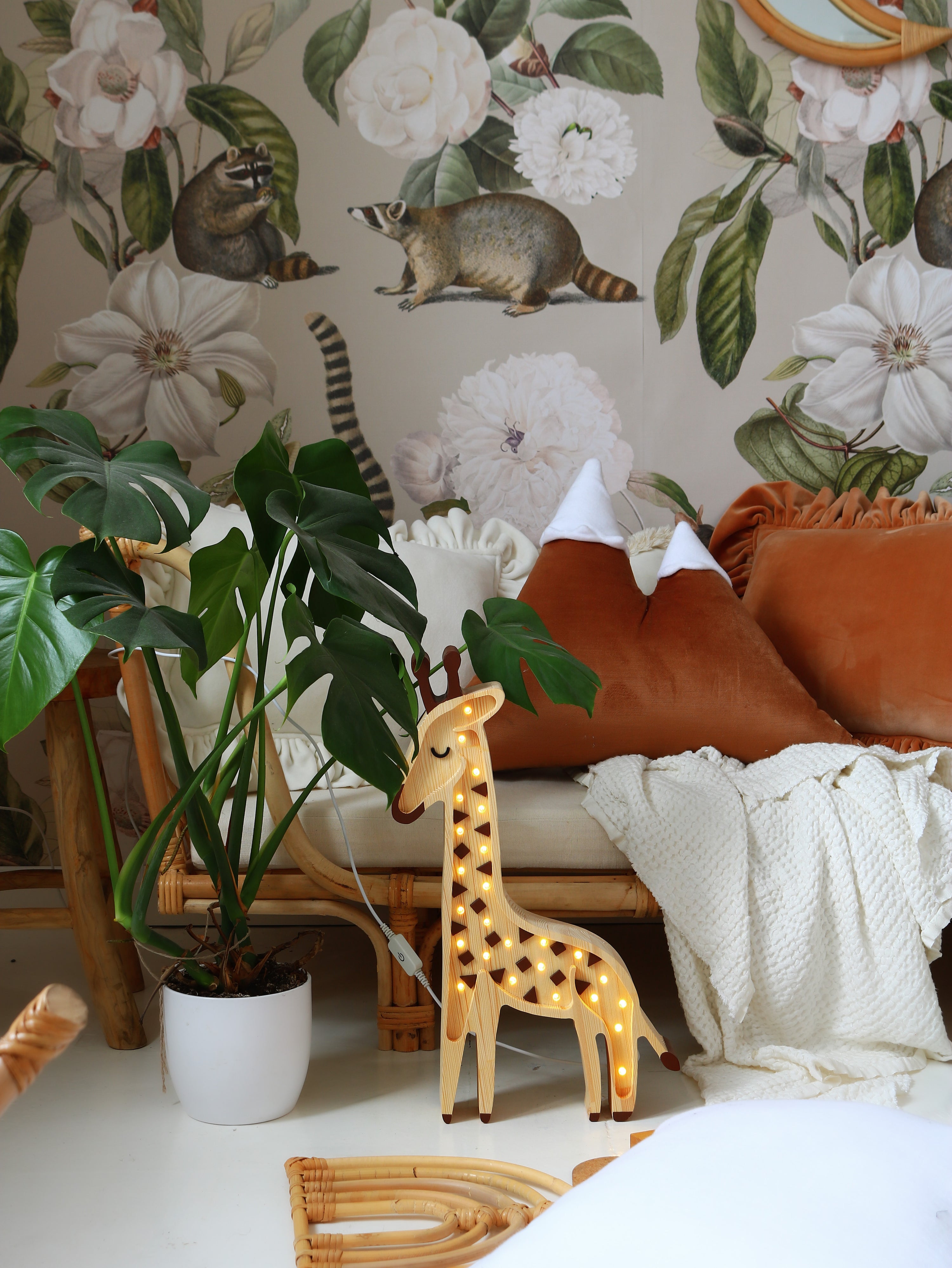 Lampe "Giraffe - Serengeti Wood" I Little Lights