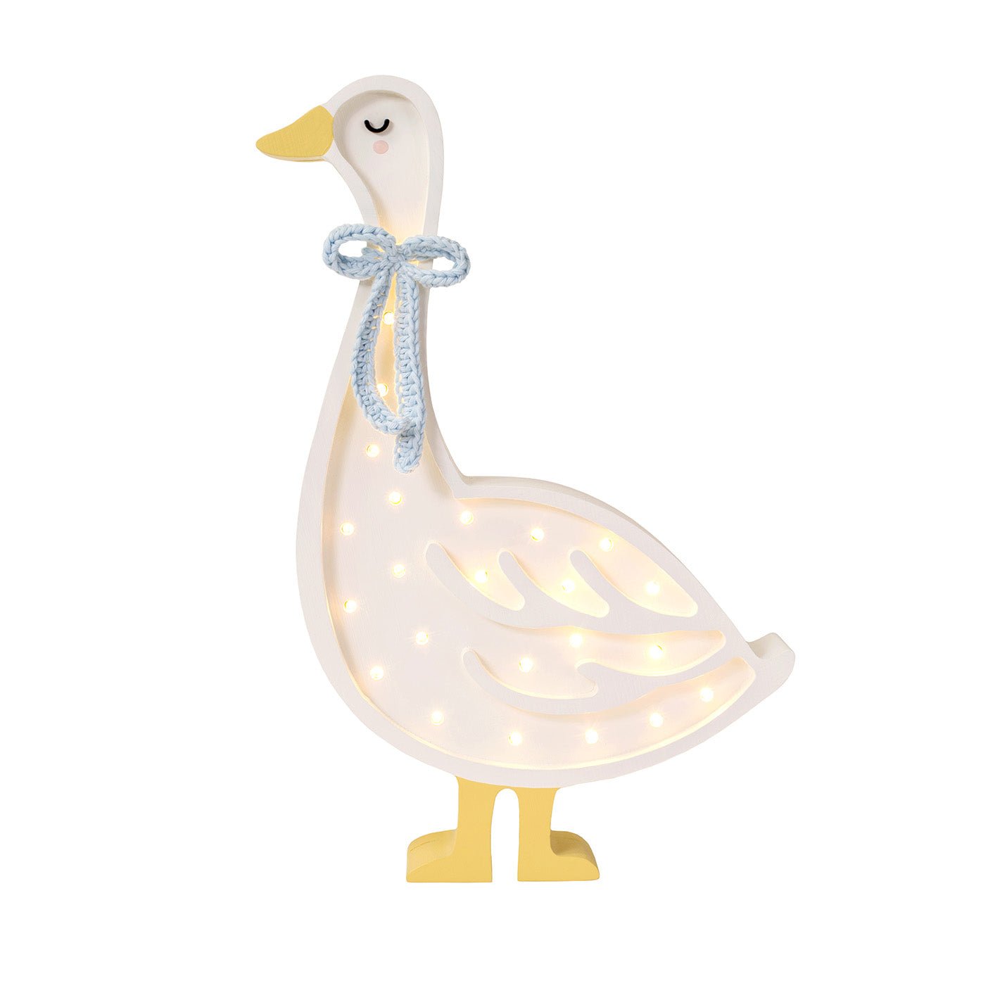 Lampe Gans mit Schleife "Goose" I Little Lights