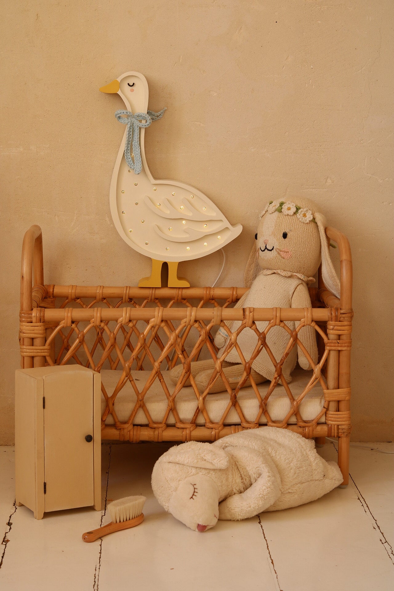 Lampe Gans mit Schleife "Goose" I Little Lights