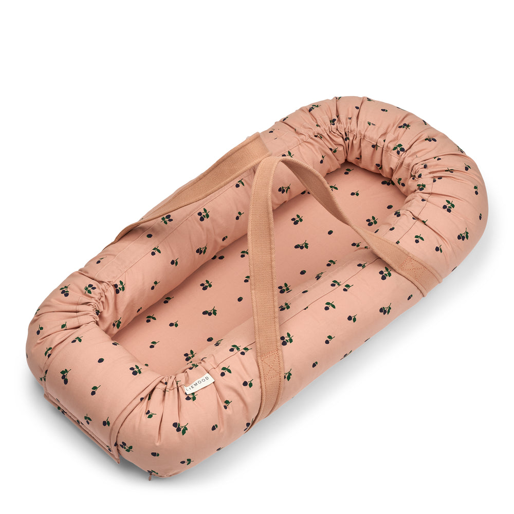 Babynest "Gro - Mini Berry/Pale Tuscany" I Liewood