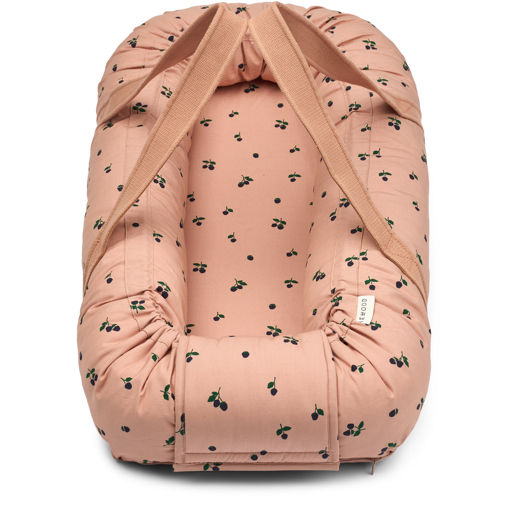 Babynest "Gro - Mini Berry/Pale Tuscany" I Liewood