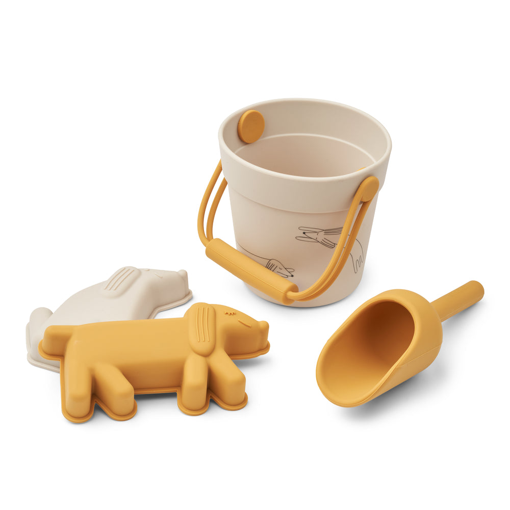 Kleines Sandset "Kit - Dog/Sandy" I Liewood