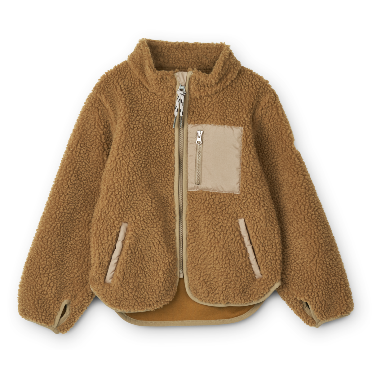 Teddy Fleecejacke "Nolan - Golden Caramel" I Liewood