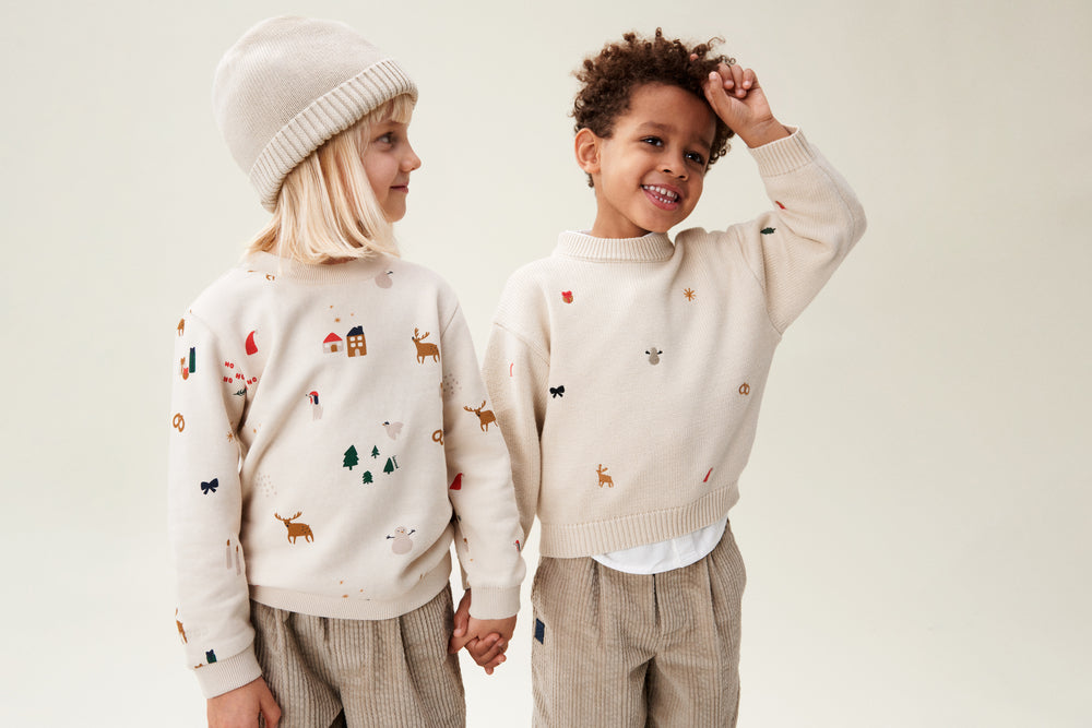 Sweatshirt Weihnachten "Thora - Holiday/Sandy" I Liewood