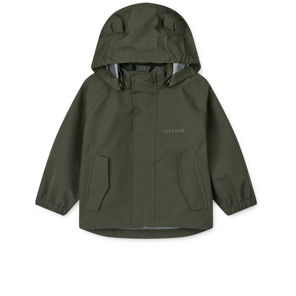 Regenbekleidungsset Softshell "Manu - Hunter Green"  I Liewood