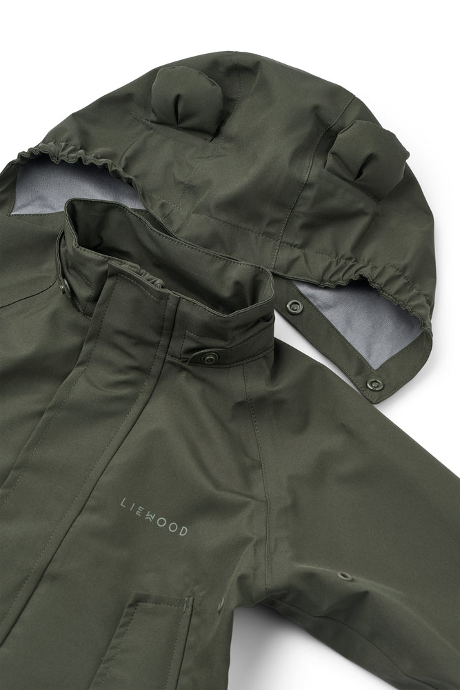Regenbekleidungsset Softshell "Manu - Hunter Green"  I Liewood