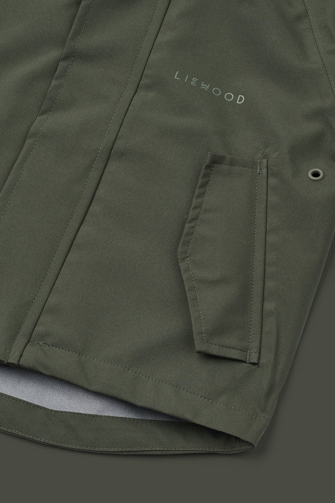 Regenbekleidungsset Softshell "Manu - Hunter Green"  I Liewood