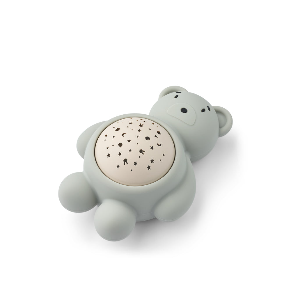 Nachtlicht mit Sound/Projektorlampe "Manuel - Bear/Dove Blue" I Liewood