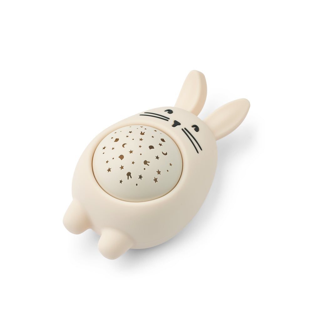 Nachtlicht mit Sound/Projektorlampe "Manuel - Rabbit/Sandy" I Liewood