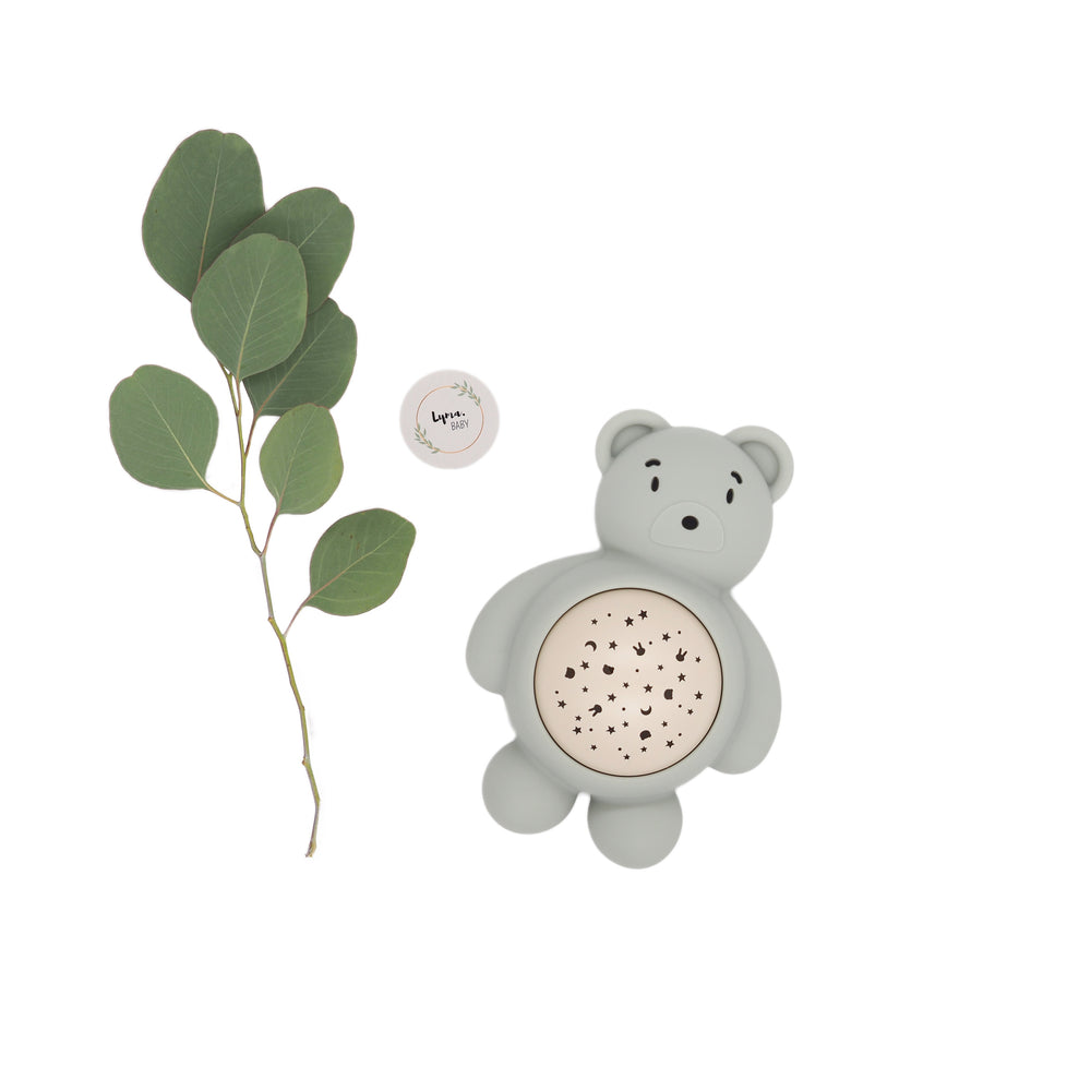 Nachtlicht mit Sound/Projektorlampe "Manuel - Bear/Dove Blue" I Liewood