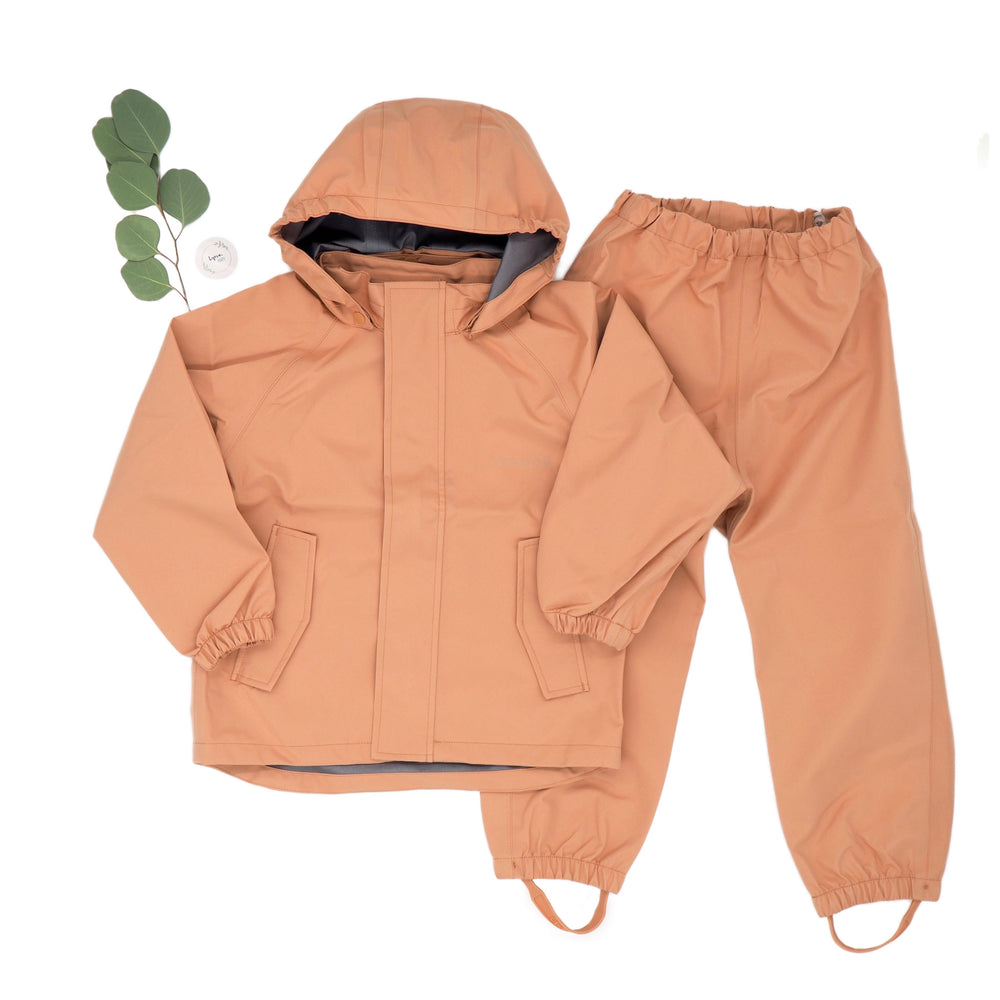 Regenbekleidungsset Softshell "Pedia - Tuscany Rose"  I Liewood
