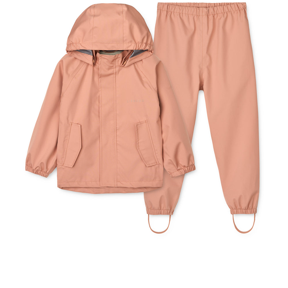 Regenbekleidungsset Softshell "Pedia - Tuscany Rose"  I Liewood