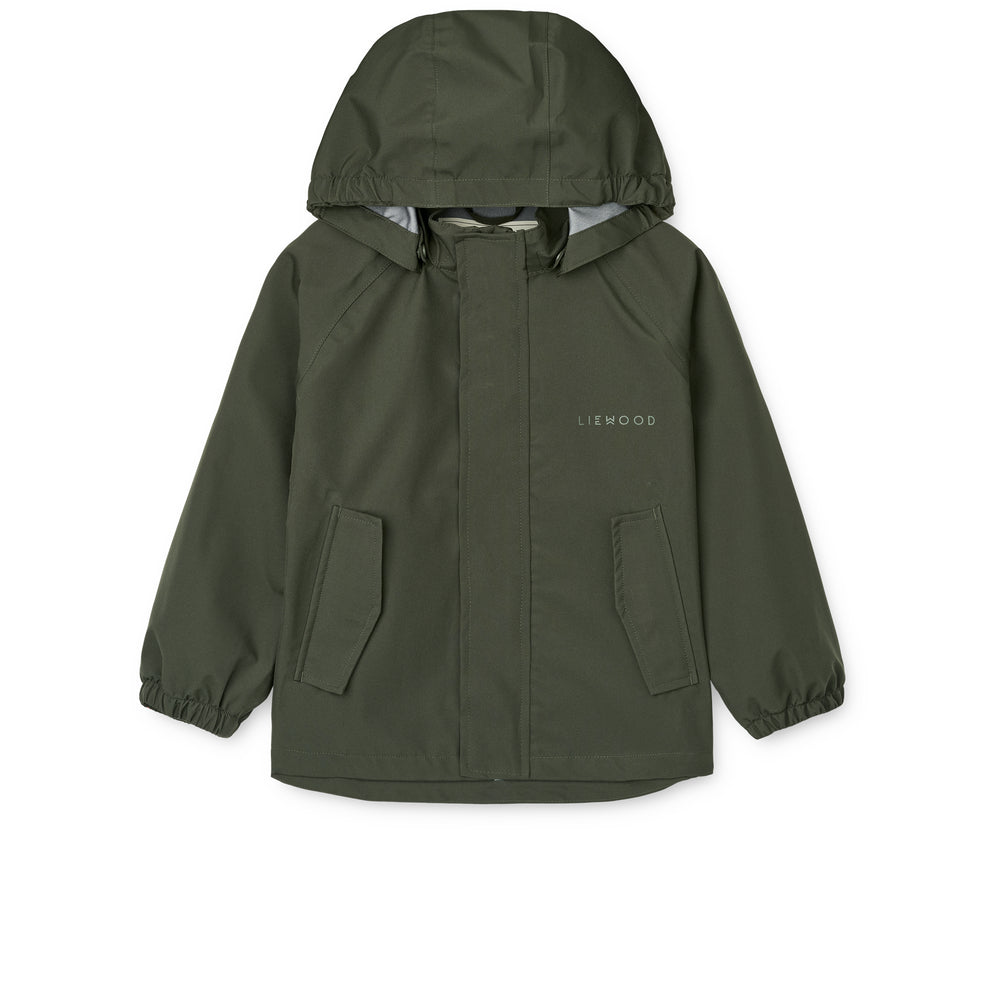 Regenbekleidungsset Softshell "Pedia - Hunter Green"  I Liewood