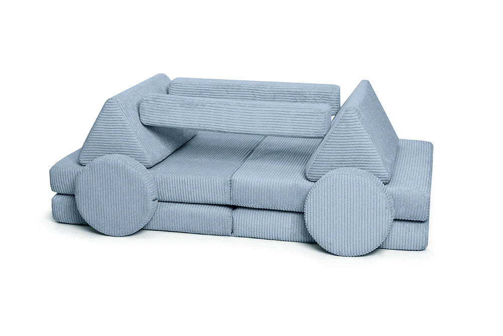 Spielsofa "Pure Corduroy - Sky Sugar" I Shappy