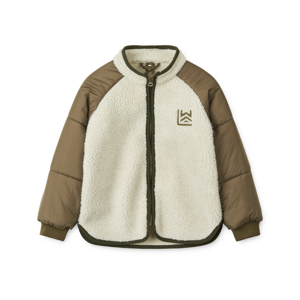 2-in-1 Jacke "Timber - Army Brown Mix"  I Liewood