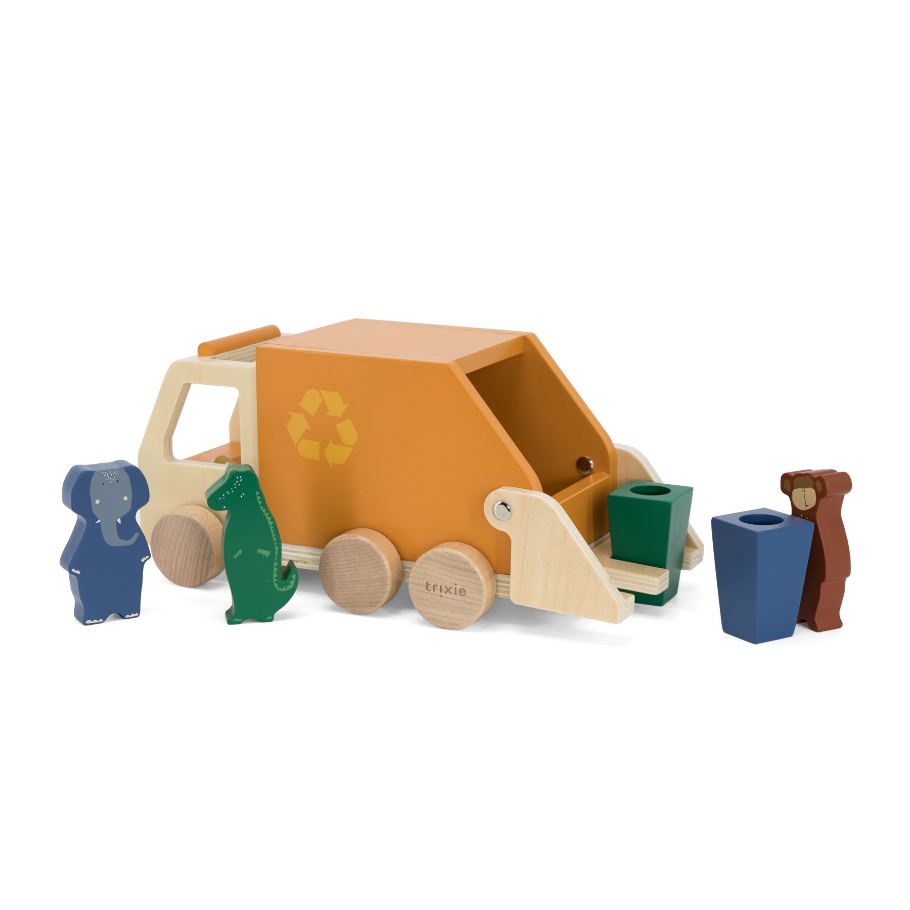 Müllwagen aus Holz "Animals" I Trixie