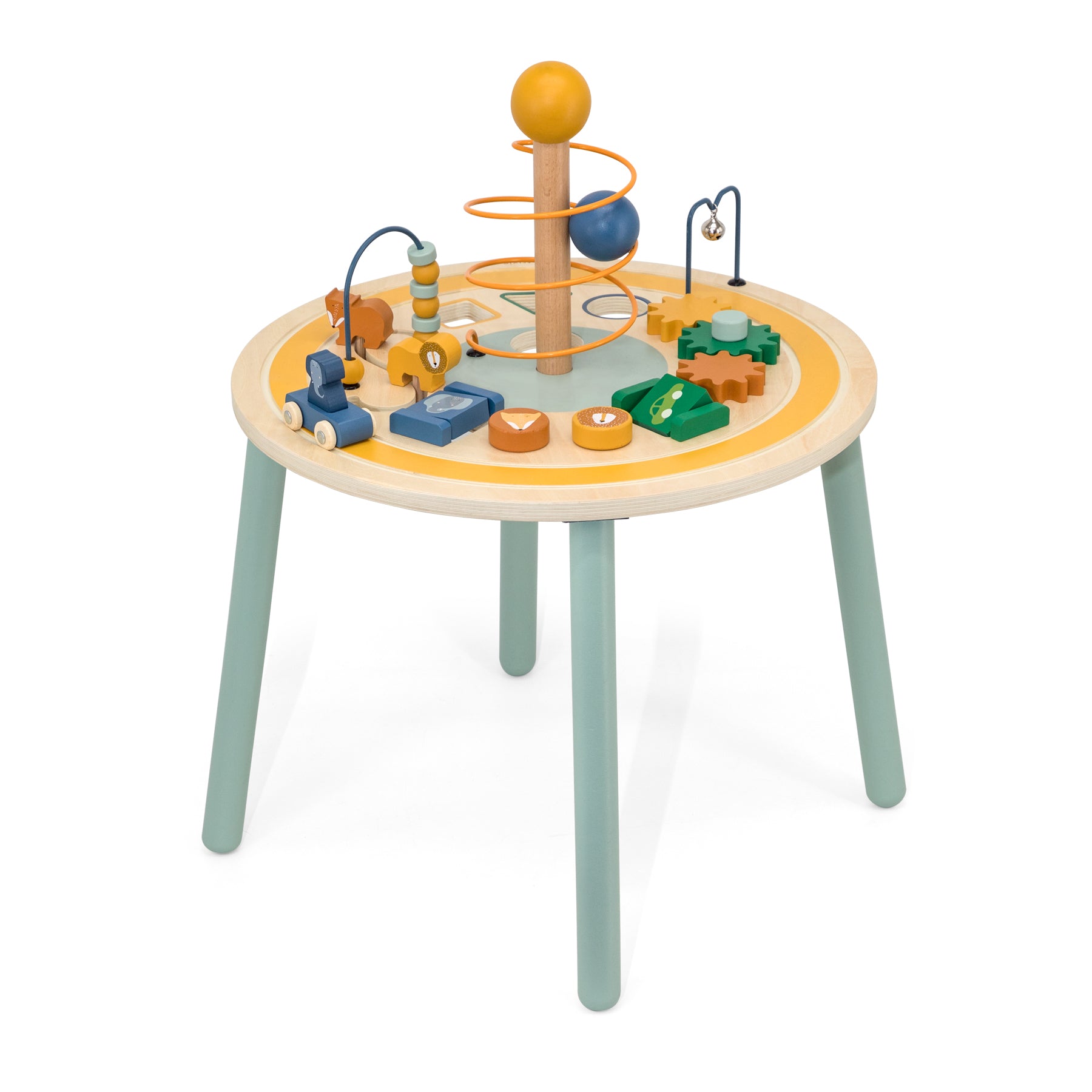 Spieltisch aus Holz mit Tieren "Animals" I Trixie