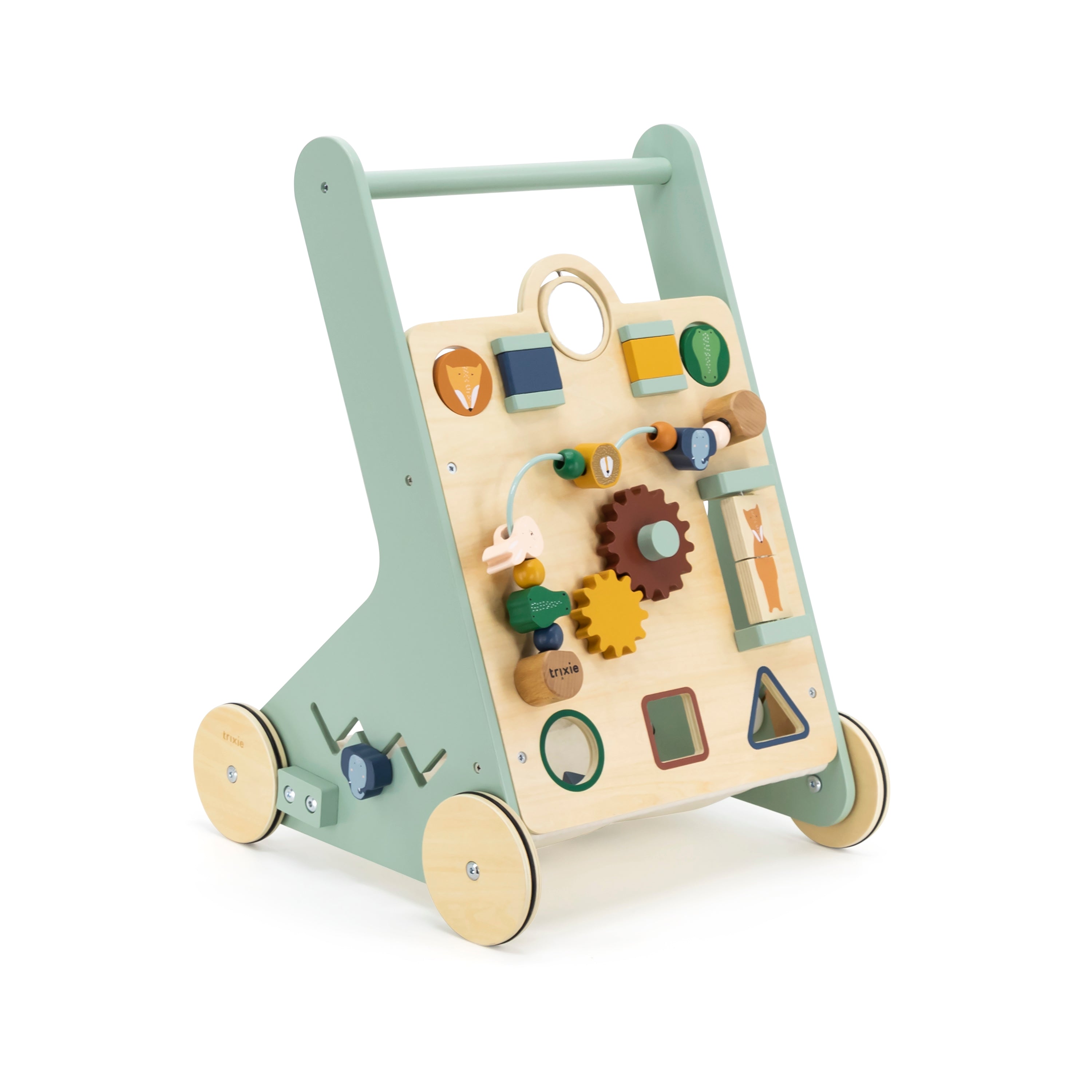 Lauflern- und Spielwagen aus Holz "Animals" I Trixie