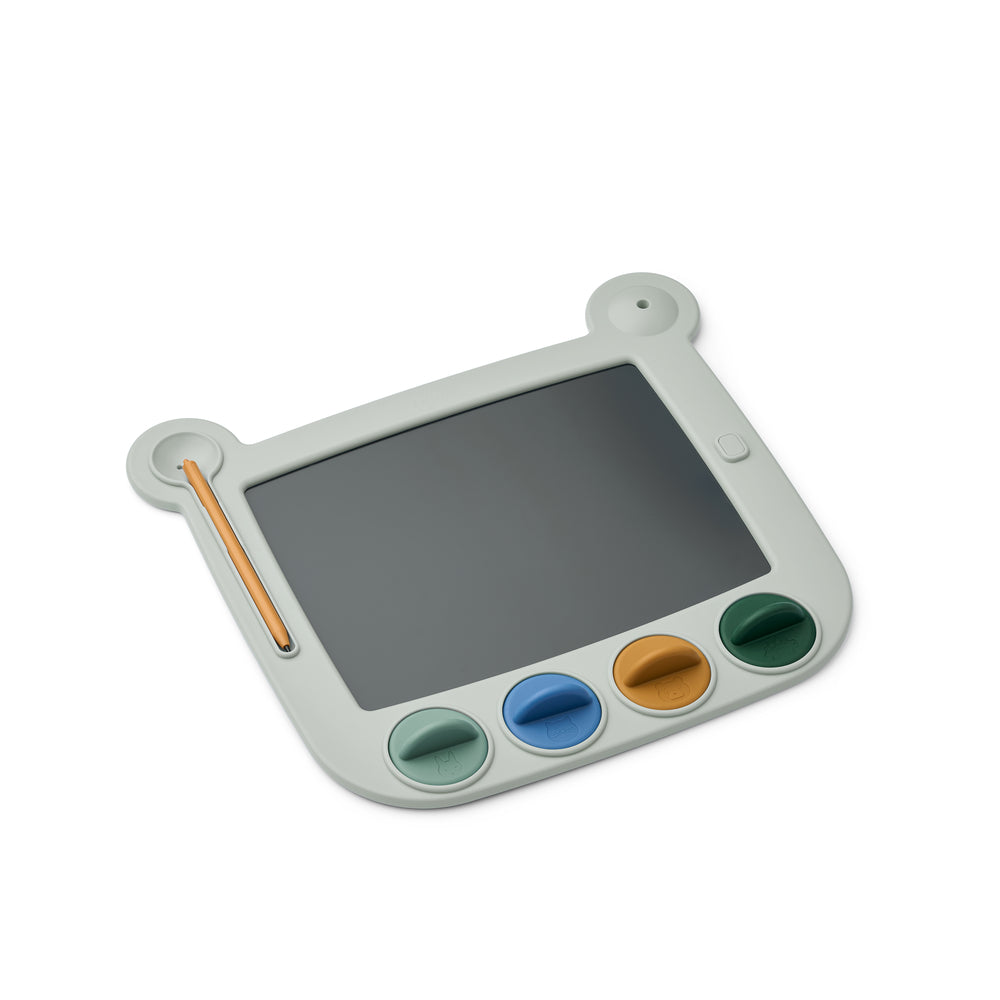 Magisches LCD-Zeichenpad mit Stempeln "Venzora" in verschiedenen Farben "Pale Tuscany Multi Mix"","Dove Blue Multi Mix" I Liewood