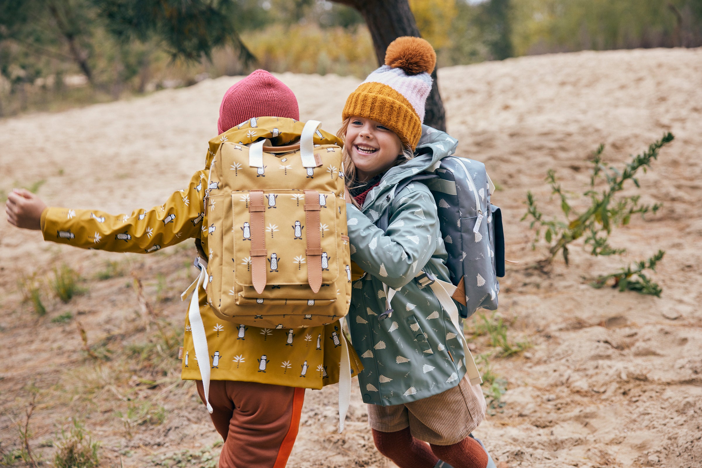 Rucksack "Pinguine" I Fresk