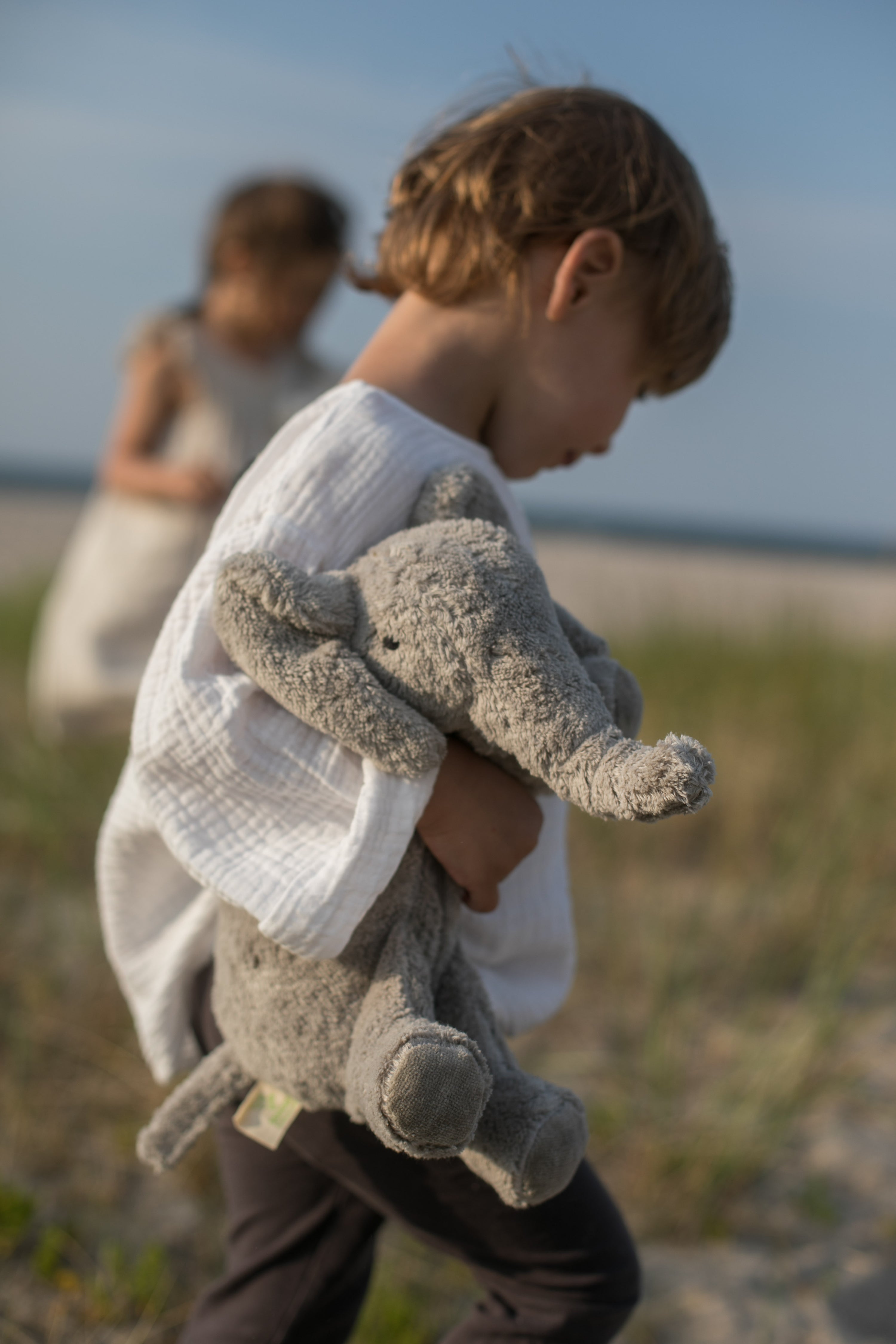 Kuscheltier und Wärmekissen kleiner Elefant I Senger Naturwelt