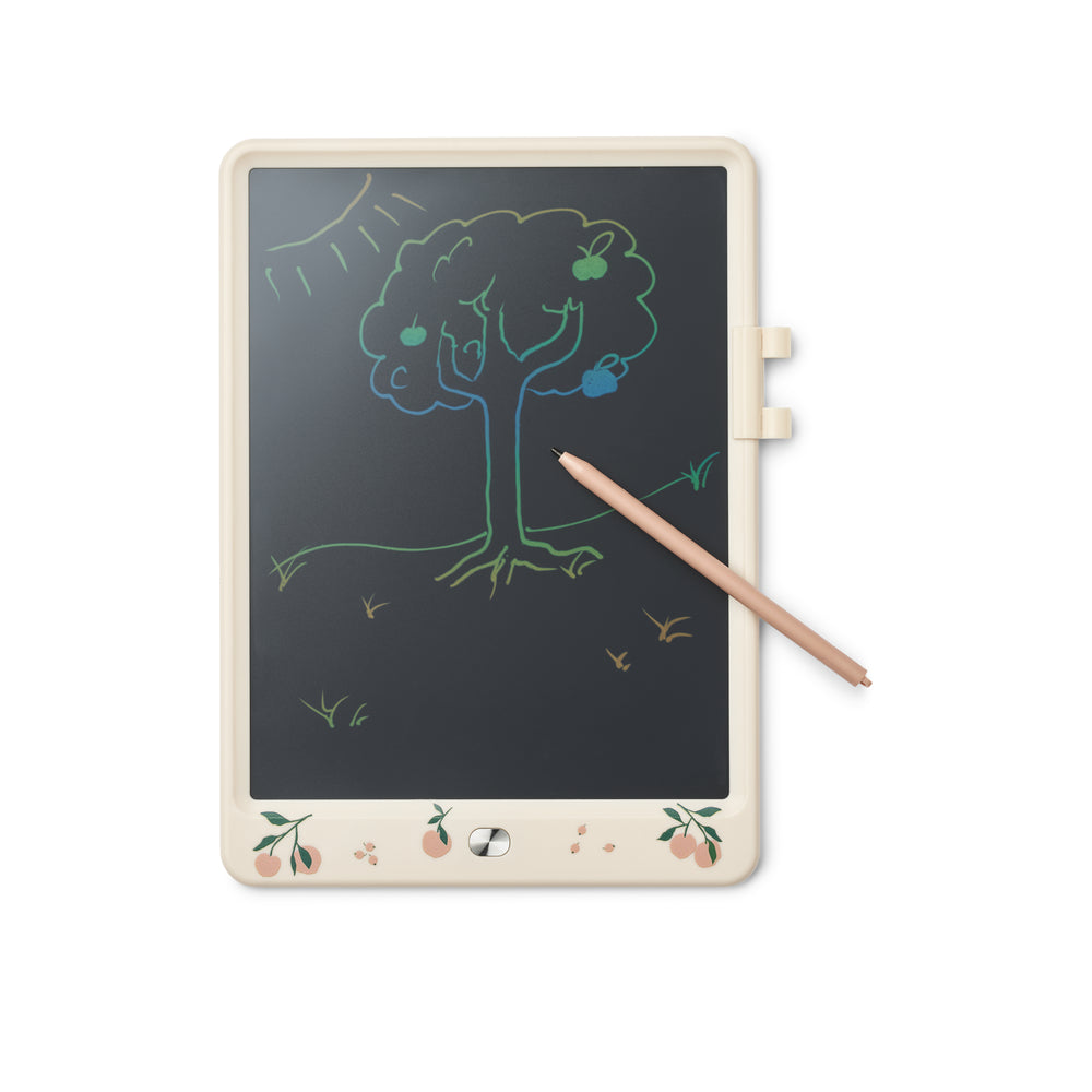 Magisches LCD-Zeichenpad "Zora" verschiedene Muster "Peach/Sea Shell","Dinosaurs/Mist" I Liewood