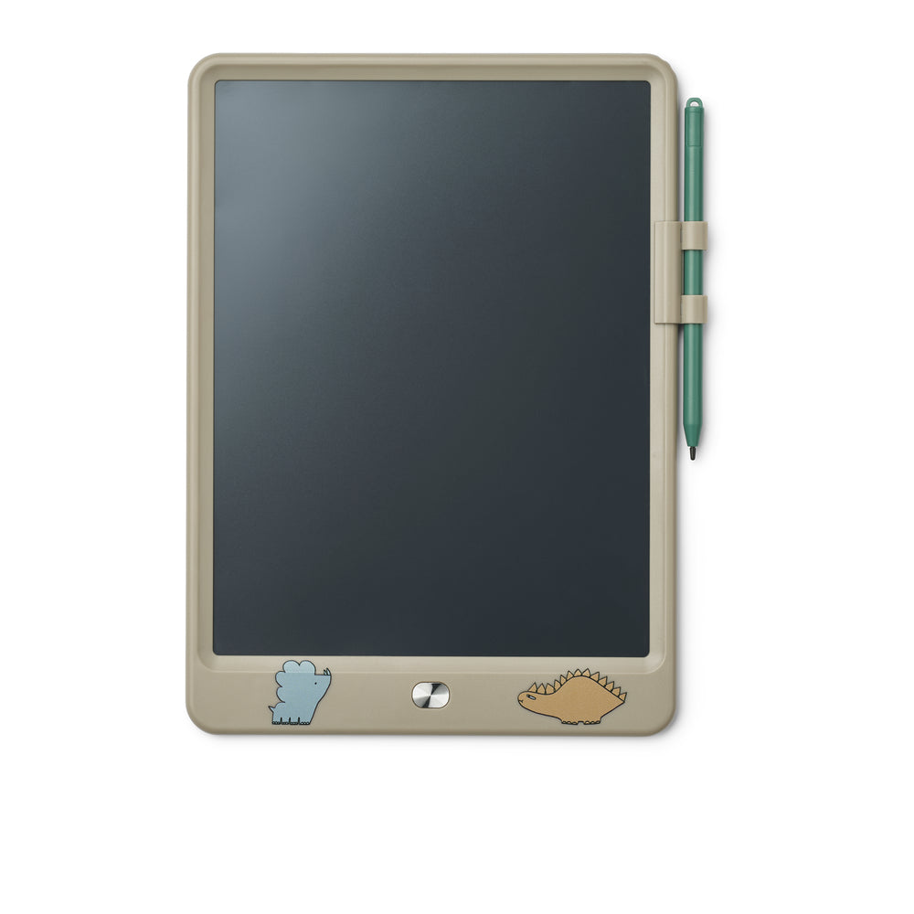 Magisches LCD-Zeichenpad "Zora" verschiedene Muster "Peach/Sea Shell","Dinosaurs/Mist" I Liewood