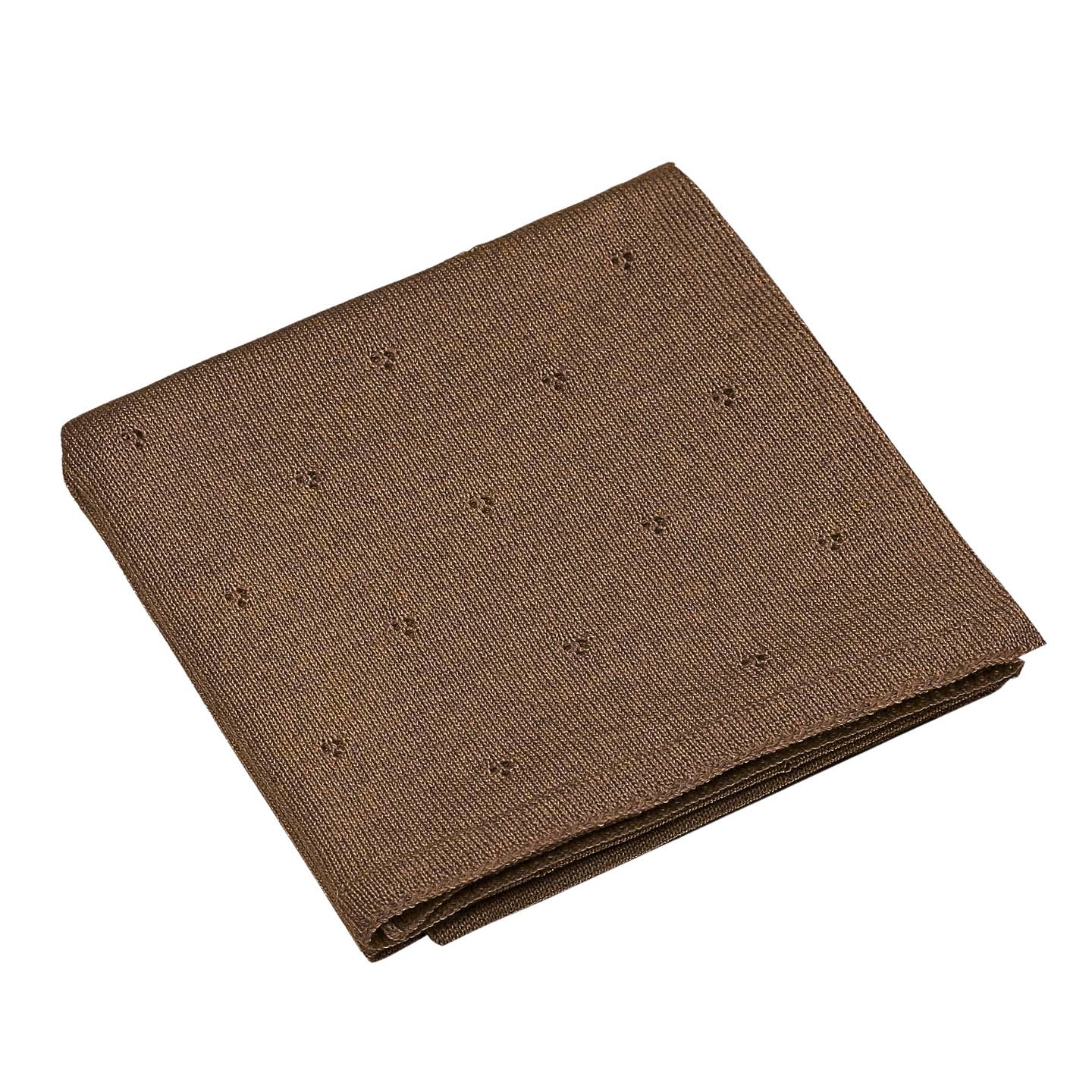 Babydecke aus 100% Merinowolle mit Namen bestickt "Apollo" in "Taupe, Beige, Brown, Gray, Blue, Sage"  75x100 cm I Ander