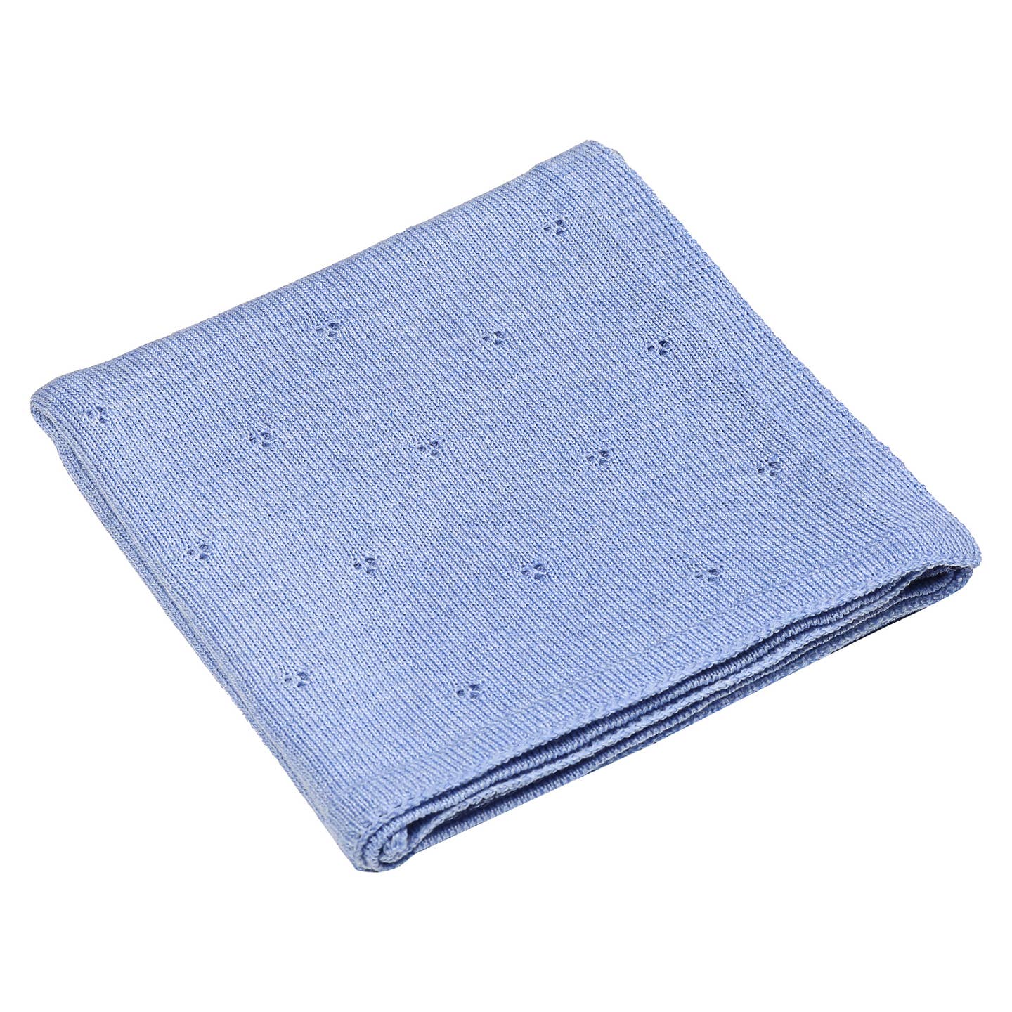 Babydecke aus 100% Merinowolle mit Namen bestickt "Apollo" in "Taupe, Beige, Brown, Gray, Blue, Sage"  75x100 cm I Ander