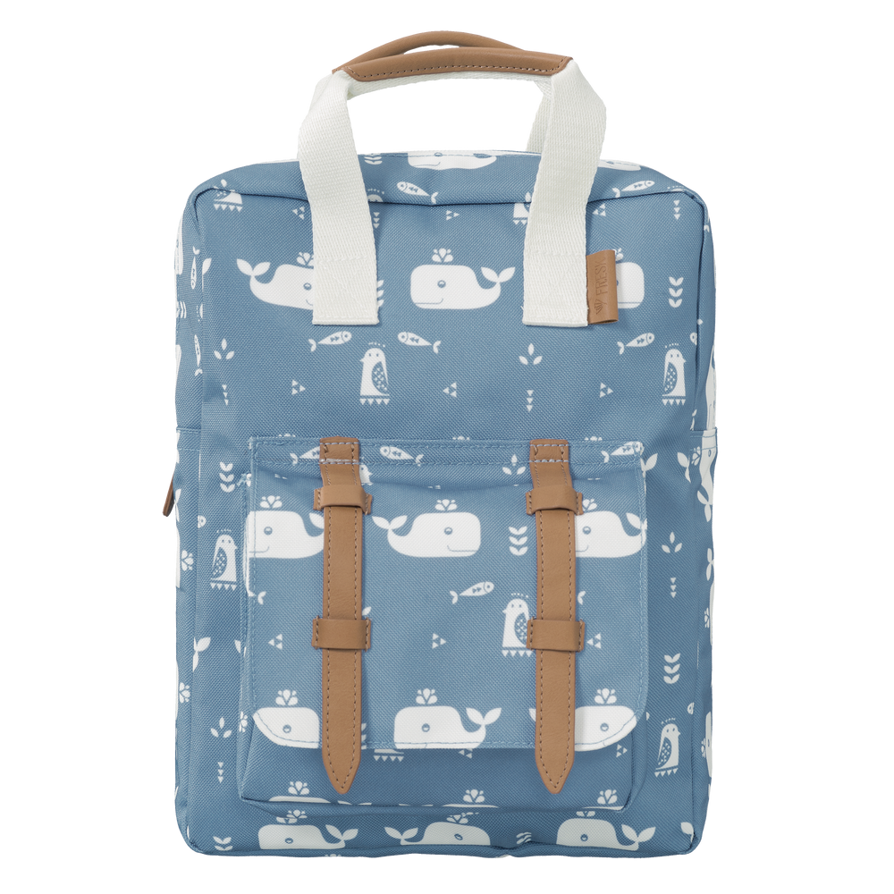 Rucksack Wale "Whale Blue Fog" I Fresk